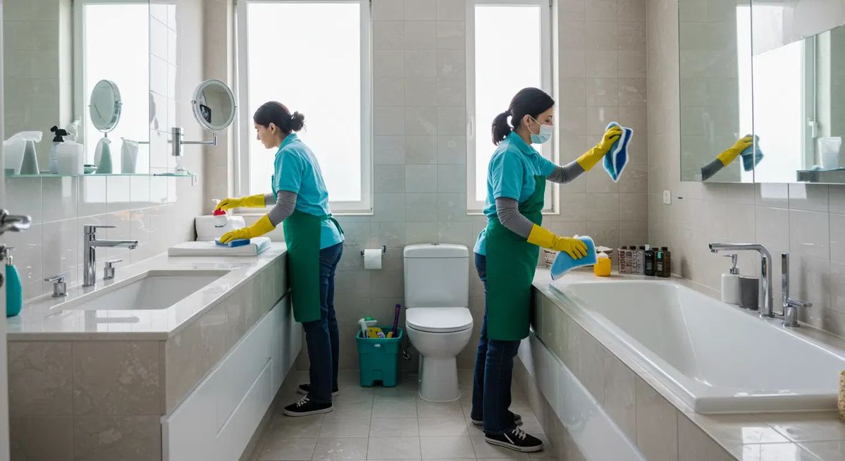 Final sparkle and handover cleaning for completed properties in Manchester and Liverpool